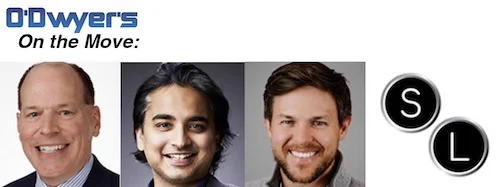 The Alpine Group, which is based in DC, promotes Barry Brown to principal as part of the firm’s expansion to Dallas-Fort Worth... ChargePoint, which runs electric vehicle charging stations, appoints Jyothi Swaroop as chief marketing and growth officer... Bassett Furniture hires Clay Hanbackas director of marketing. Hanback was most recently media, content and brand marketing leader at Wrangler....Seven Letter promotes nine staffers in its PA unit.