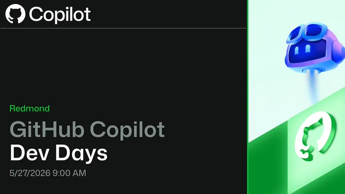 GitHub Copilot Dev Days