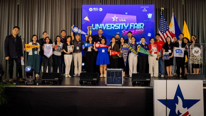 Parade of participating schools.