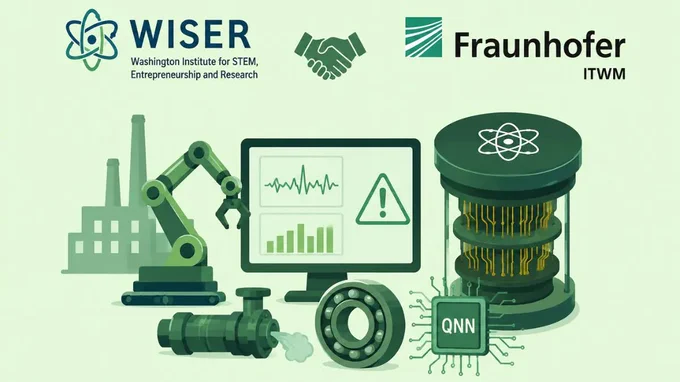 A historic collaborative research project between WISER and the Fraunhofer Institute for Industrial Mathematics Fraunhofer ITWM has been completed, paving the way for quantum technologies in global manufacturing. This partnership, which is a key component of WISER’s specialized Quantum and AI program, shows how Quantum Machine Learning (QML) can be transferred from theoretical physics labs to the high-stakes setting of industrial production.
The Industrial Anomaly Detection
Anomaly detection in manufacturing was the main focus of this global collaboration. Early fault detection is essential for preserving operational integrity in complicated production situations, not just for convenience. Even while industrial equipment is frequently equipped with a wide variety of sensors that produce constant streams of data, it is still very difficult to spot the minute anomalies that precede a mechanical failure.