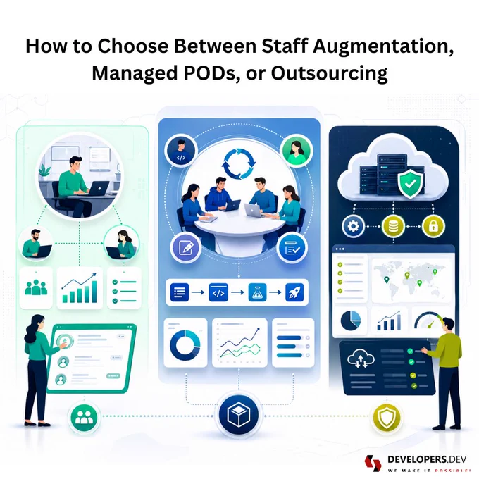 Choosing the right tech delivery model is critical for scaling successfully.

Whether you need flexibility, dedicated collaboration, or complete project execution, our latest blog compares Staff Augmentation, Managed PODs, and Outsourcing in detail

https://www.developers.dev/tech-talk/the-cto-s-dilemma-staff-augmentation-vs-managed-teams-pods-vs-project-based-outsourcing.html

#StaffAugmentation #ManagedPods #Outsourcing #CTO #TechLeadership #DevelopersDev