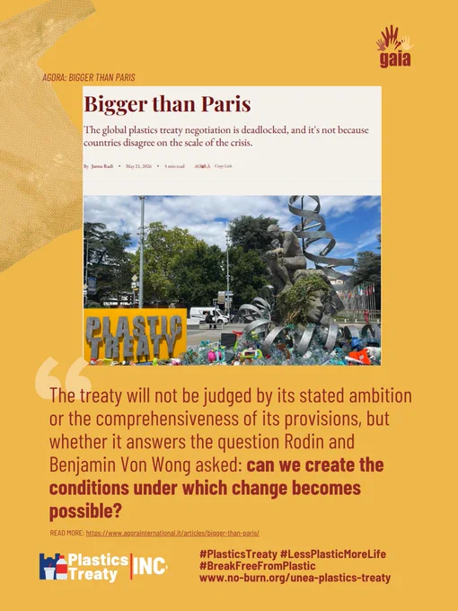 Bigger than Paris: The treaty will not be judged by its stated ambition but whether it answers the question Rodin and Benjamin Von Wong asked: can we create the conditions under which change becomes possible?