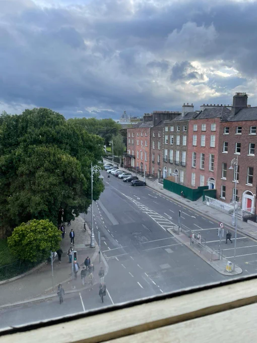 View of Merrion Square