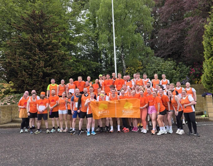 Course 05/25 completing charity run.