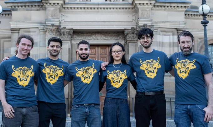 TeamEPCC 2026 in front of McEwan Hall, Edinburgh