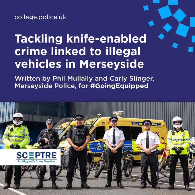 Tackling knife-enabled crime linked to illegal vehicles in Merseyside

Written by Phil Mullally and Carly Slinger,
Merseyside Police, for #GoingEquipped