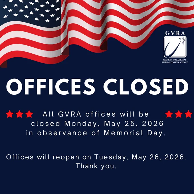 A graphic that has the American flag on the top and on the bottom is white text.