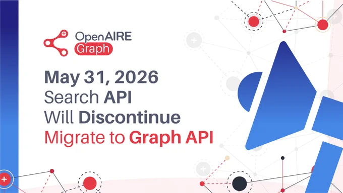 May 31, 2026. Search API will discontinue. Migrate to Graph API