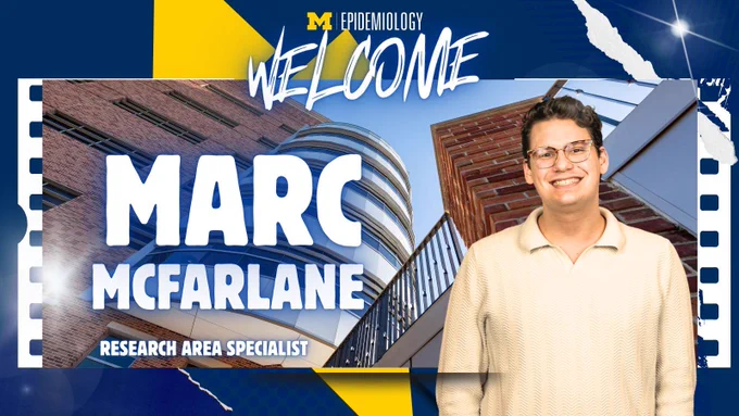 Welcome Marc McFarlane (pictured right) Research Area Specialist