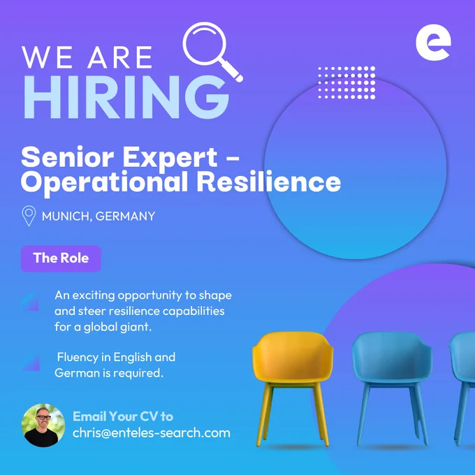 corporate security jobs, security leadership, operational resilience jobs, security management careers
