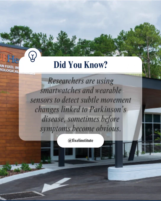 Did you know? Researchers are using smartwatches and wearable sensors to detect subtle movement changes linked to Parkinson’s disease, sometimes before symptoms become obvious.