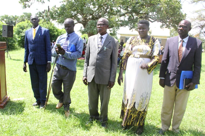 Chairperson, Vice and the three Secretaries