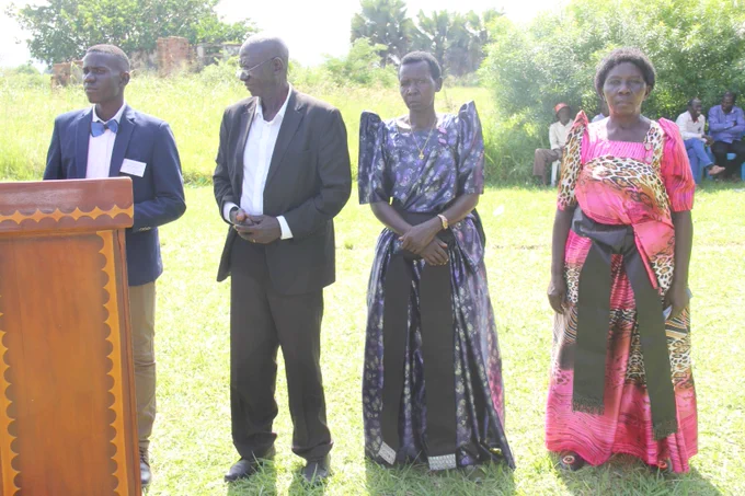 The Vice Chairperson and the three Secretaries of Akokoro Town Council 