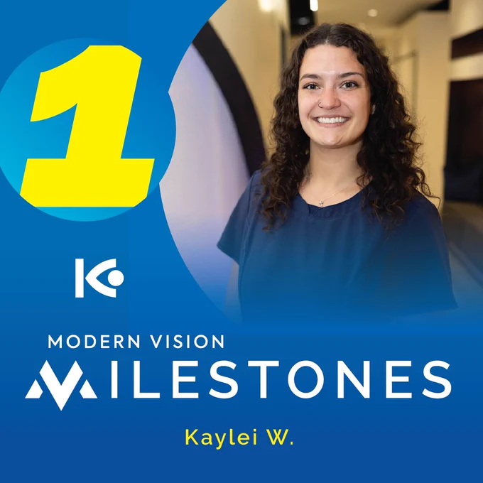 kaylei w one year anniversary Kugler Vision lasik omaha