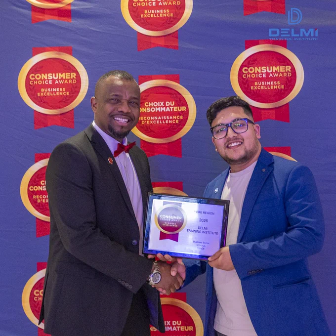 Delmi Training Institute Wins Consumer Choice Award 2026