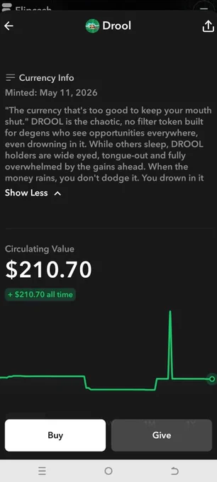 $DROOL PROMOTIONAL CONTENT