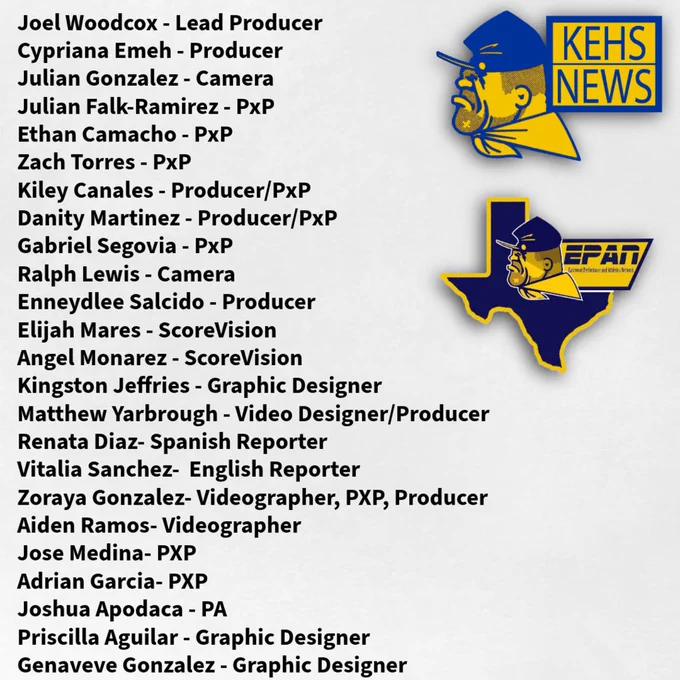 EPAN & KEHS Students