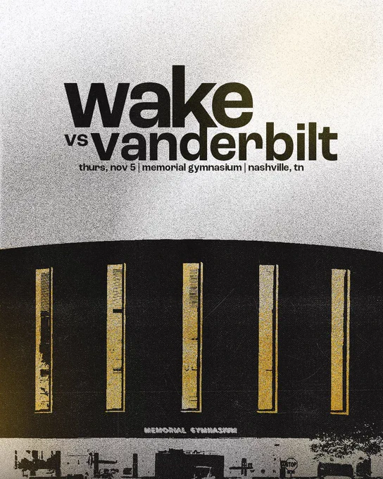Wake Forest men's basketball will play Vanderbilt on Nov. 5 in Nasville, Tennessee