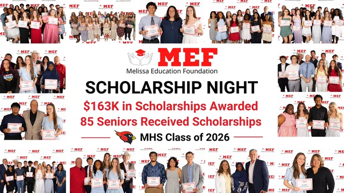 Melissa Education Foundation Awards $163K Scholarships to 2026 Seniors