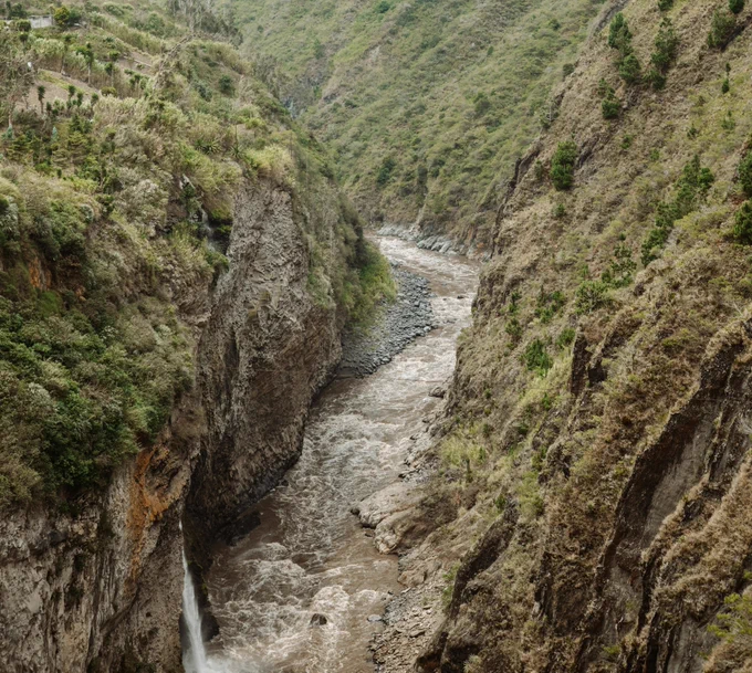 River in Ecuador. 
