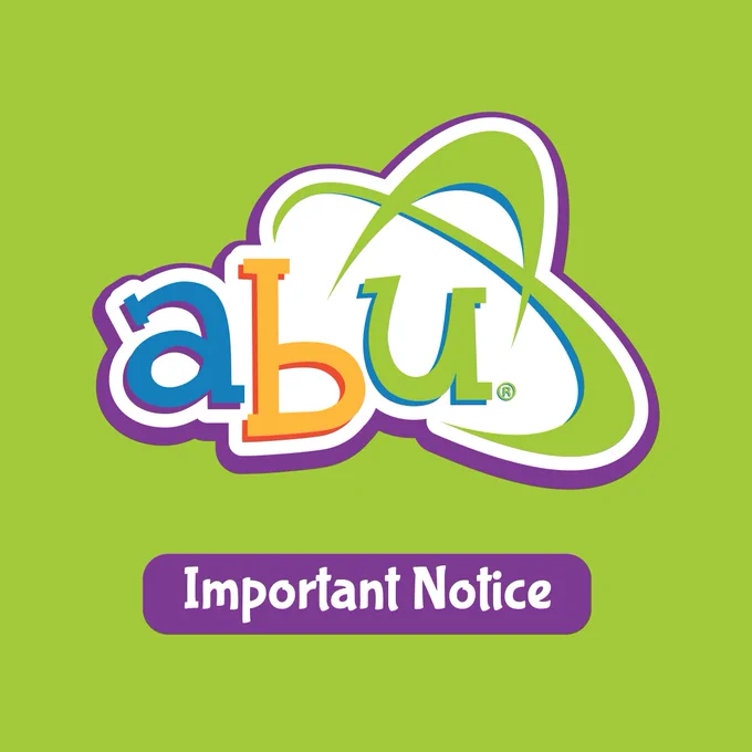 ABU Important Notice