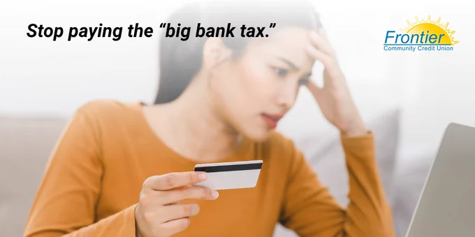 Stop paying the “big bank tax.” 🛑 If you're carrying a balance on a high-APR card, you're throwing money away.

Transfer to a Frontier Credit Card:
✅ $0 Balance Transfer Fee
✅ $0 Annual Fee
✅ Rates starting at 9.75% APR*