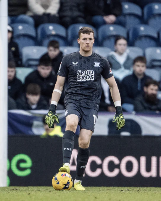 Jack Walton on the ball.