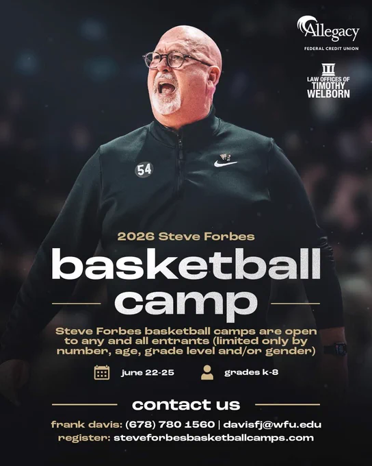 2026 Steve Forbes basketball camp