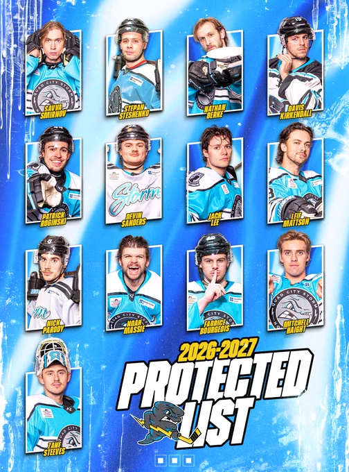 Protected List graphic that features the headshots of the protected players