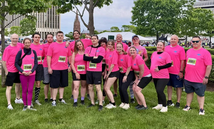 Members of Team OIG before the CDPHP workforce team challenge.