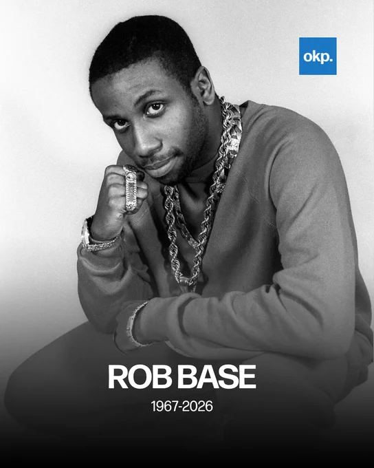 We’re saddened to announce the passing of Robert “Rob Base” Ginyard, one-half of the legendary duo Rob Base & DJ E-Z Rock. 

His impact on hip-hop and dance culture will live forever through timeless records like It Takes Two, “Joy and Pain,” and more. Rest in Power to a true pioneer whose music became the soundtrack to generations. 

Rest in Power, Rob Base.🕊️