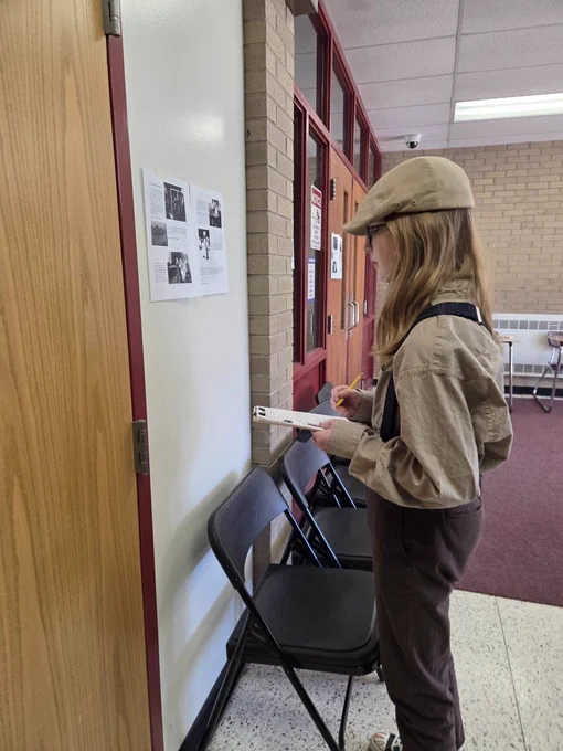 You know it's Ellis Island simulation day at Muir when the hallways looks like New York in 1899. Students had a blast going through this activity with their teachers hard at work! #wearemuir
