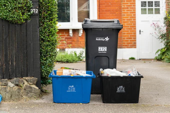 bins by house