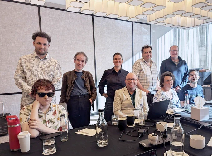 NV Access staff and board at the all-hands meeting in Melbourne.