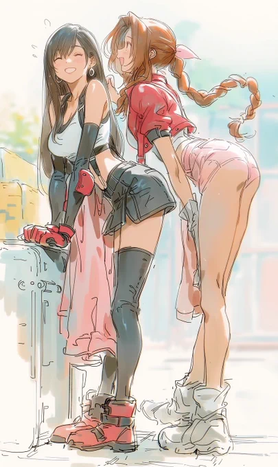SFW illustration. Made with Nijijourney