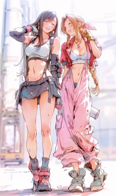 SFW illustration. Made with Nijijourney