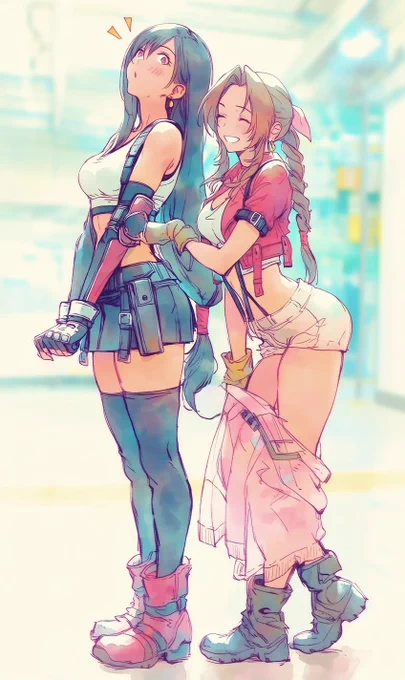 SFW illustration. Made with Nijijourney