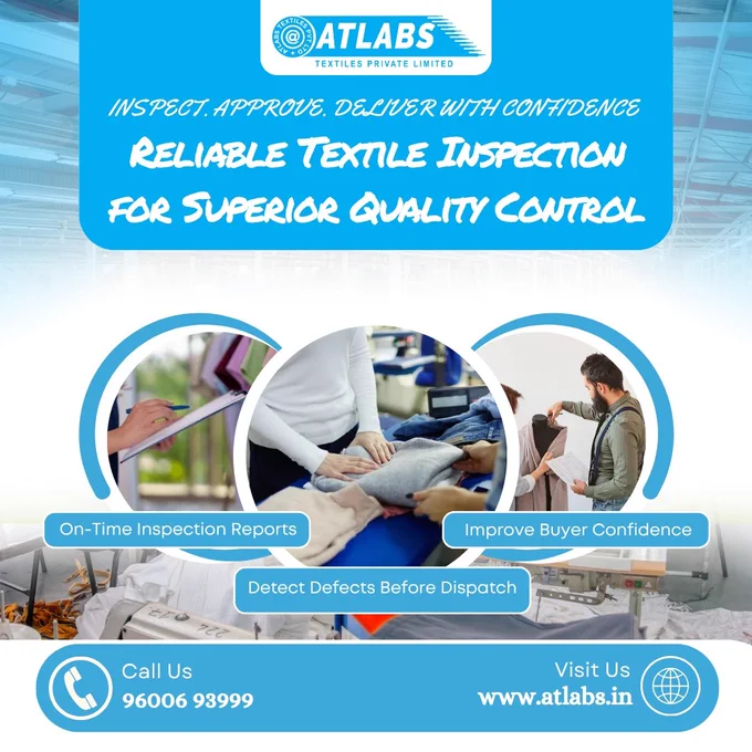 #TextileInspection #QualityControl #GarmentQC #TextileIndustry #ExportQuality #FabricInspection #QualityAssurance #Manufacturing #BuyerConfidence #ATLABS