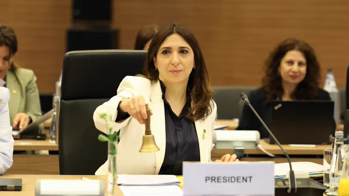 📍Informal meeting of EU Ministers for European Affairs underway in #Lefkosia

Deputy Minister @marilena_raouna chairs today’s discussions on:
📌 the Multiannual Financial Framework 2028–2034 
📌 EU enlargement, with the participation of candidate countries and potential candidate, 
📌 countering foreign information manipulation and interference, with the participation of the UK.

#CY2026EU 🇨🇾🇪🇺