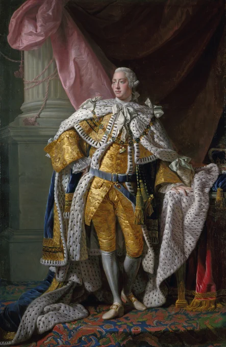 3. George III painting, Alan Ramsay, about 1761-2 © Royal Collection Trust