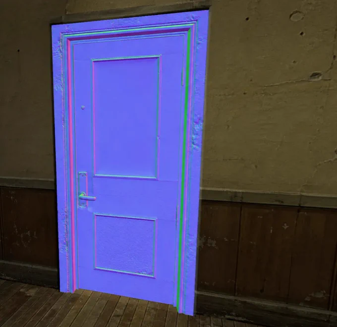 a normal door