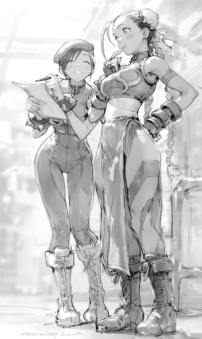 SFW illustration. Made with Nijijourney