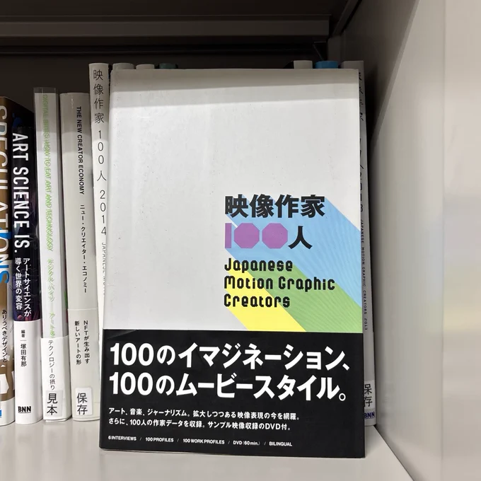 書籍『映像作家100人』書影