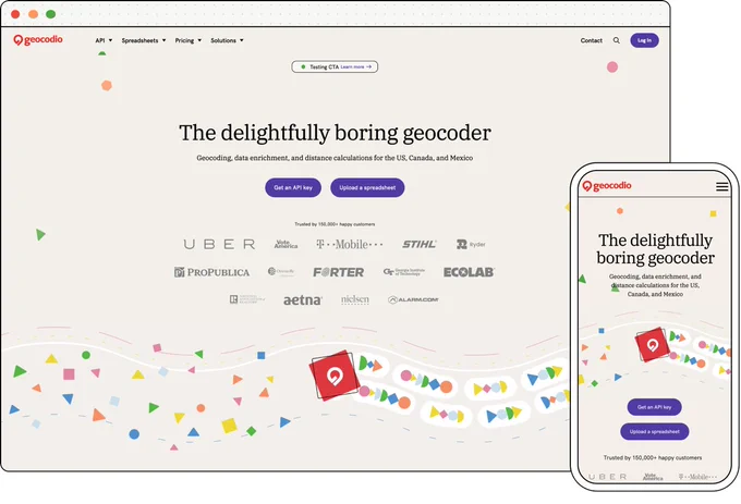 Geocodio's new website. Read more: https://www.geocod.io/code-and-coordinates/2026-05-11-the-story-behind-geocodios-redesign