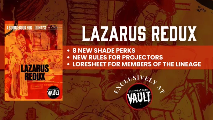 Lazarus Redux is available now at StorytellersVault.com