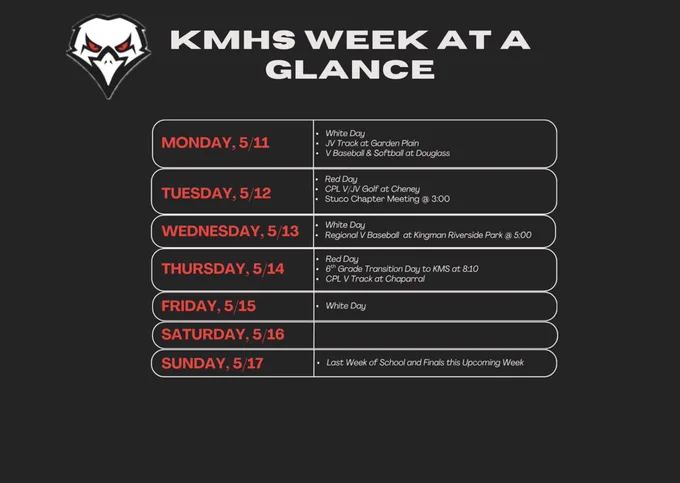 Week at a Glance