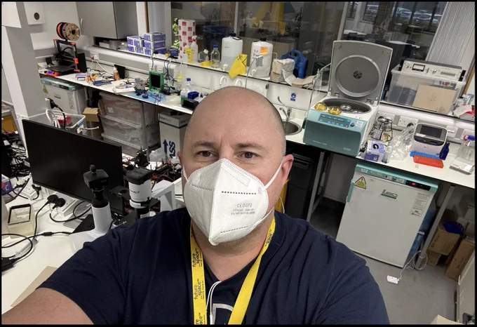 Al Haddrell, Aerosolforscher/Aerobiologe