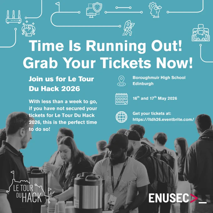 ltdh26 ticket reminder