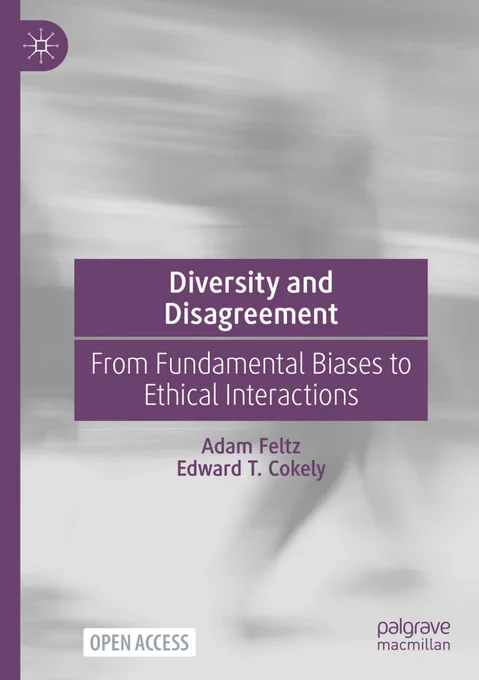 Cover of book, title in white in purple box