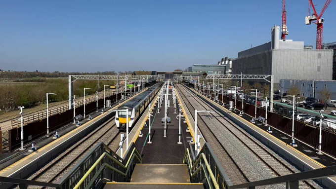 Cambridge South station. Image: Department for Transport.